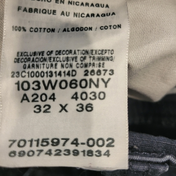 Mens Wrangler Riggs Workwear Cargo Jeans Extra Long 100% Cotton 32x36 - Picture 4 of 12